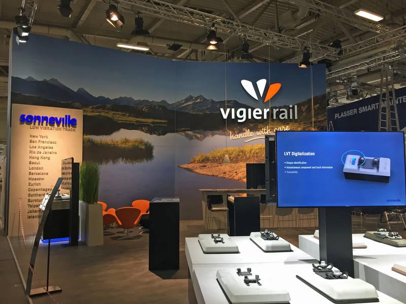 Vigier Rail and Sonneville on the InnoTrans 2018